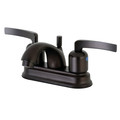 Kingston FB2605EFL 4-Inch Centerset Bathroom Faucet with Retail Pop-Up FB2605EFL